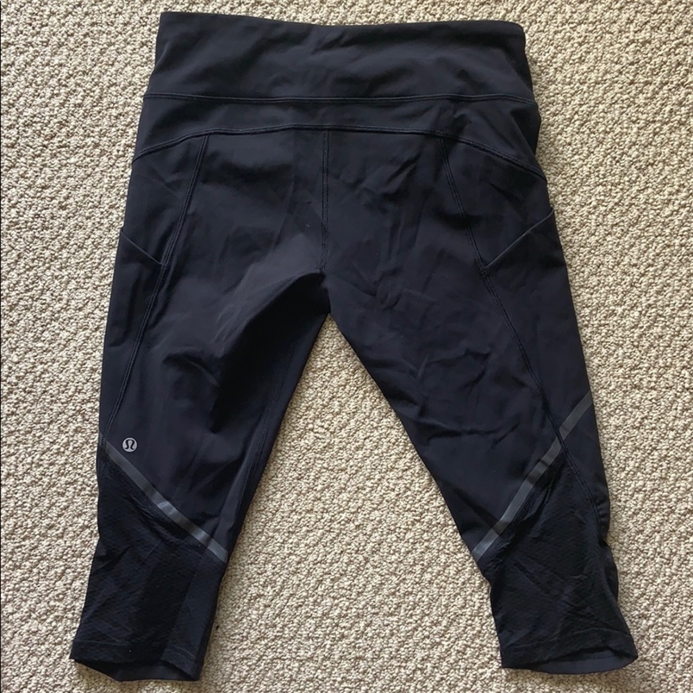 Lululemon Pocketed Cropped Leggings